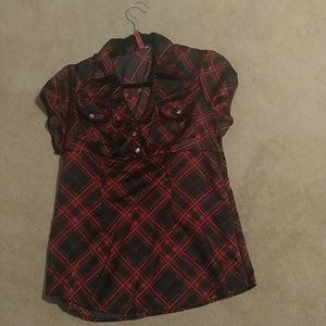 Sexy Red and Black Heart Soul shirt